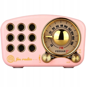 Feegar RETRO Radio kuchenne BT 4.2 Vintage AUX