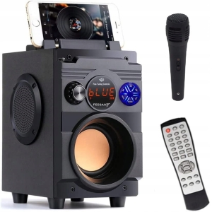 PRZENOŚNY GŁOŚNIK BLUETOOTH Feegar KARAOKE MIKROFO