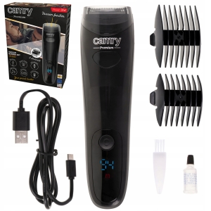 PODCIŚNIENIOWY TRYMER DO BRODY Z ZASYSANIEM LCD