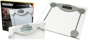 WAGA ŁAZIENKOWA ELEKTRONICZNA DO 150kg/100g MESKO