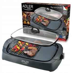 GRILL ELEKTRYCZNY POKRYWA OPIEKACZ MOCNY 3000W