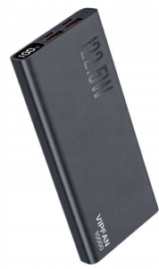 Powerbank Vipfan 10000mAh 22.5W PD 2xUSB-A USB-C