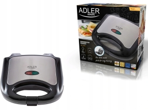 Adler TOSTER OPIEKACZ DO KANAPEK NIEPRZYPALA 750W