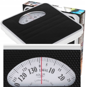 MECHANICZNA WAGA ŁAZIENKOWA DO 136kg NOWOCZESNA