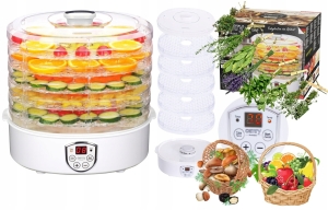 SUSZARKA SPOŻYWCZA DO GRZYBÓW OWOCÓW WARZYW ZIÓŁ CR6659