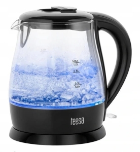 CZAJNIK ELEKTRYCZNY SZKLANY 1L LED TEESA TSA1030