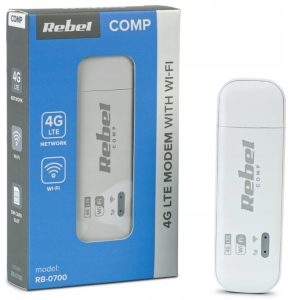 Router Modem SIM 4G LTE do samochodu Android Auto Rebel RB-0700