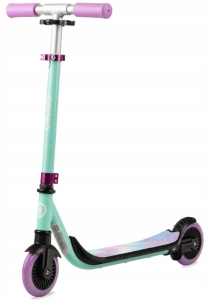 HULAJNOGA DLA DZIECI ALUMINIOWA 360° - QKIDS BRO PASTEL - REGULACJA ABEC-7