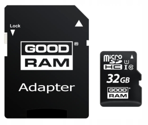 GOODRAM KARTA PAMIĘCI 32 GB MICRO SDHC + ADAPTER SD 10Class