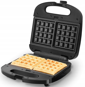 OPIEKACZ GRILL TOSTER GOFROWNICA 800W 3W1 ELEKTRYCZNY MOCNY DO KANAPEK TOST