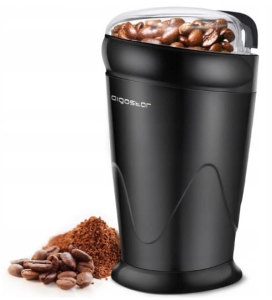 MŁYNEK ELEKTRYCZNY DO KAWY ZBÓŻ ZIÓŁ ORZECHÓW LNU PIEPRZU 150W Aigostar 60g