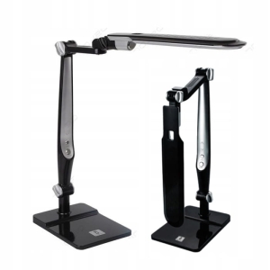 Lampka biurkowa kreślarska LED 3 barwy 9W czarna