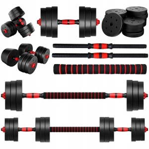 Hantle Athler Lion 2.0 regulowane Sztanga 20kg zestaw Hantli 2x10kg Gryf