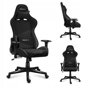 Fotel Gamingowy OBROTOWY Gracza HUZARO Force 6.2 Carbon