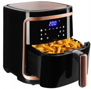 FRYTKOWNICA BEZTŁUSZCZOWA AVA GOLD 7L 1900W AIR FRYER XL FRYTOWNICA LCD