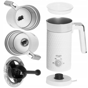 ELEKTRYCZNY SPIENIACZ DO MLEKA PODGRZEWACZ 2w1