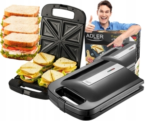 OPIEKACZ DO KANAPEK TOSTER XXL 2000W 4 KANAPKI