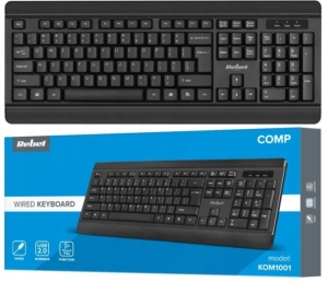Klawiatura przewodowa Rebel WK500 Plug&Play