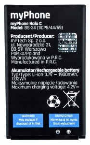 Bateria do myPhone Halo C 1900mAh BS-34