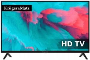 Telewizor 32'' Kruger&Matz HD 2xHDMI USB DVB-T2 H.265 HEVC KM0232-T5