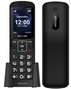Telefon komórkowy dla Seniora MAXCOM Desk MM34D 4G Duże Klawisze Głośny