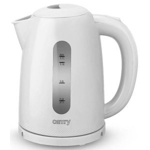 CZAJNIK ELEKTRYCZNY BEZPRZEWODOWY BIAŁY 1,7L 2200W CAMRY