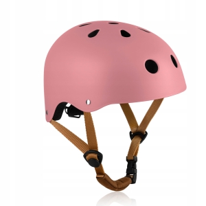 Kask dziecięcy Lionelo Pink z regulacją i możliwością ozdabiania 50-56 cm