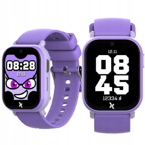Smartwatch zegarek dla dzieci Maxcom FW49 Kiddo 2 4G fioletowy