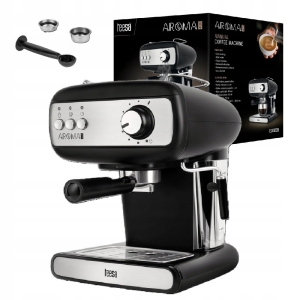 Ekspres Kolbowy Do Kawy Ciśnieniowy 15 Bar Spieniacz 850W Teesa Aroma 400