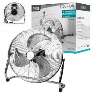 Wentylator cyrkulator podłogowy 3 prędkości regulacja Teesa TSA8058 90W