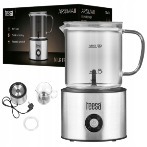 Spieniacz do mleka elektryczny ubijacz podgrzewacz 600W Teesa AROMA F60