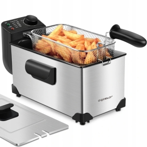 Frytkownica tłuszczowa Aigostar 30HEY 3L Tradycyjna frytownica 2200W