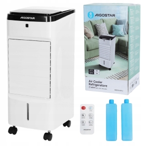 Klimator Klimatyzer Ewaporacyjny 60W 3,5L Pilot Timer Przełącznik + Wkłady