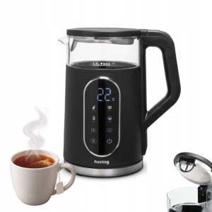 Czajnik elektryczny Huslog HUS1070 CrystalTouch 2200 W 1,7 l czarny